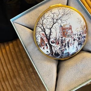 Halcyon Days large enamel box